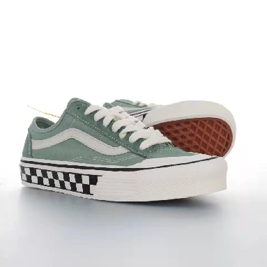 Vans Style 36 Decon SF Salt Wash Mens Womens - Hedge Green/Antique White VN0A3MVL0DR Shoes