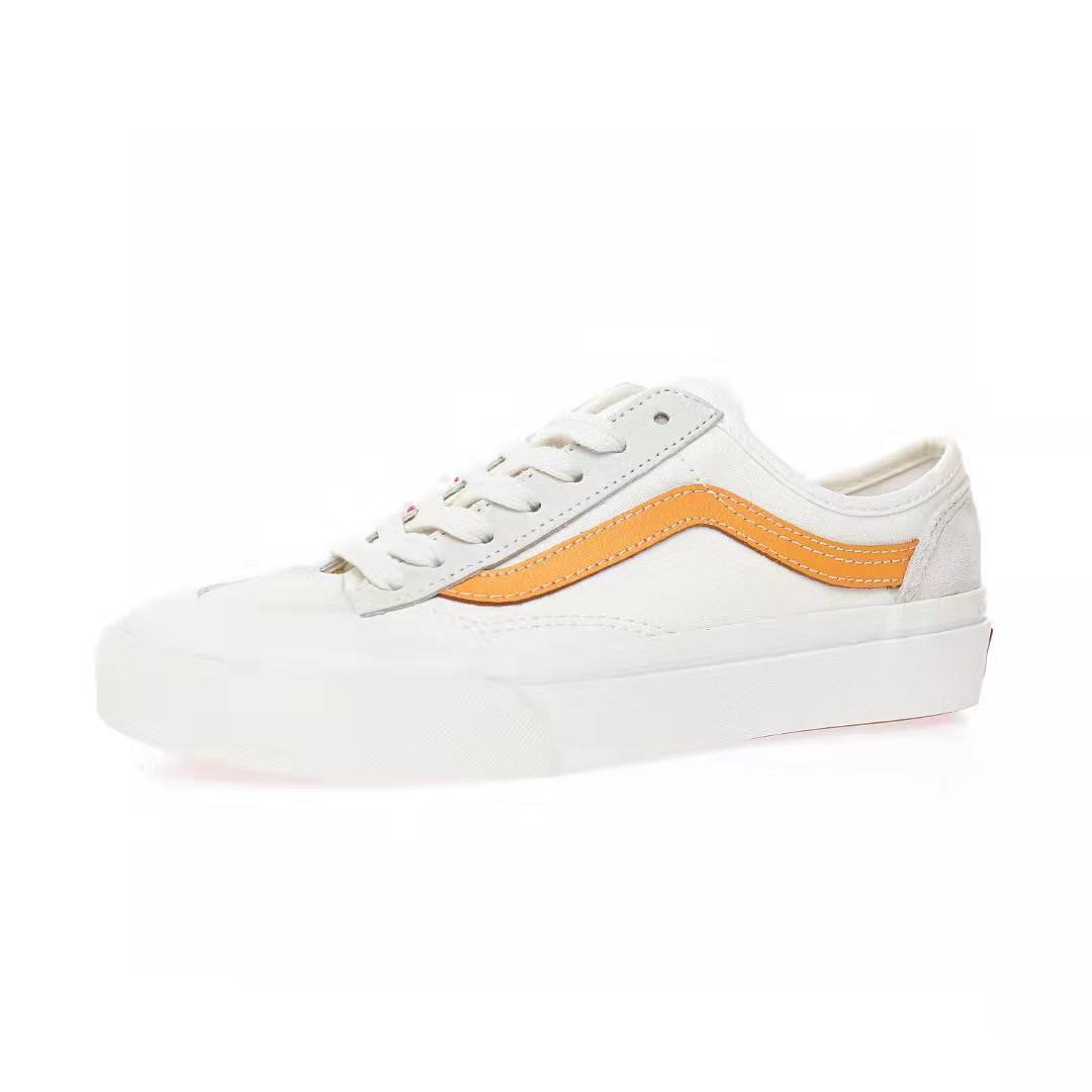 Vans Style 36 Decon SF Mens Womens - White/Yellow VN0A5HFFZGD Shoes