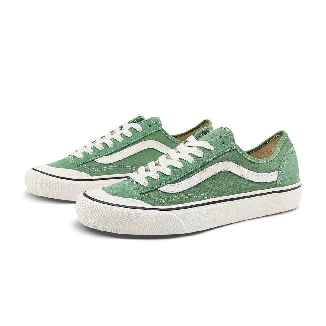 Vans Style 136 Decon VR3 Mens Womens - Green/White VN0A4BX9Y7V Shoes