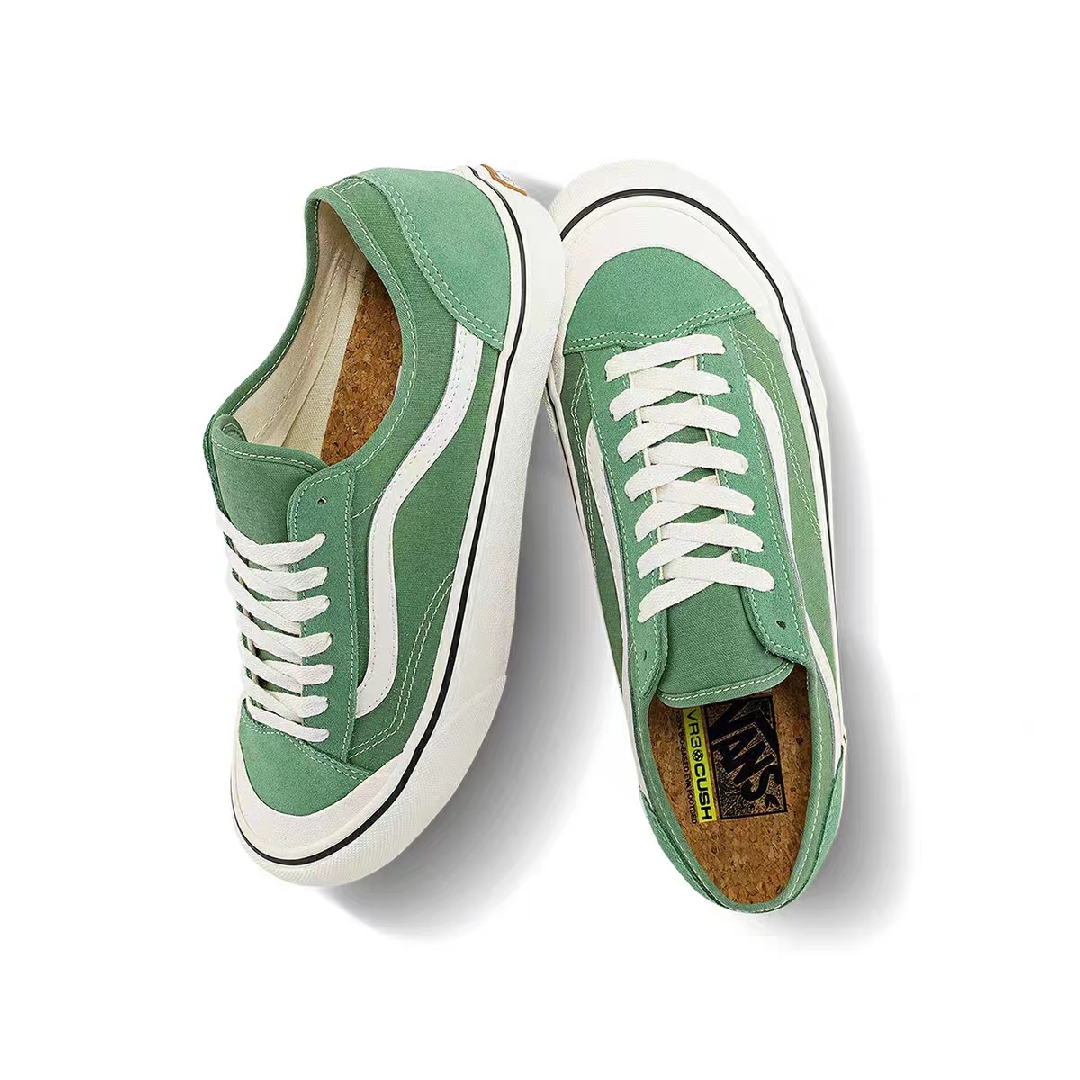 Vans Style 136 Decon VR3 Mens Womens - Green/White VN0A4BX9Y7V Shoes