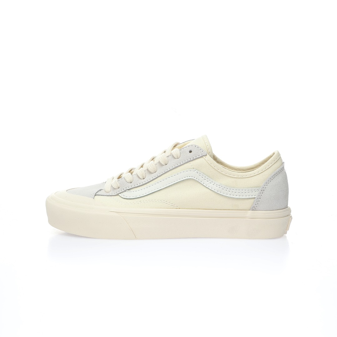 Vans Style 36 Decon SF Mens Womens - Marshmallow/White/Grey VN0A3MVLQC5-1 Shoes