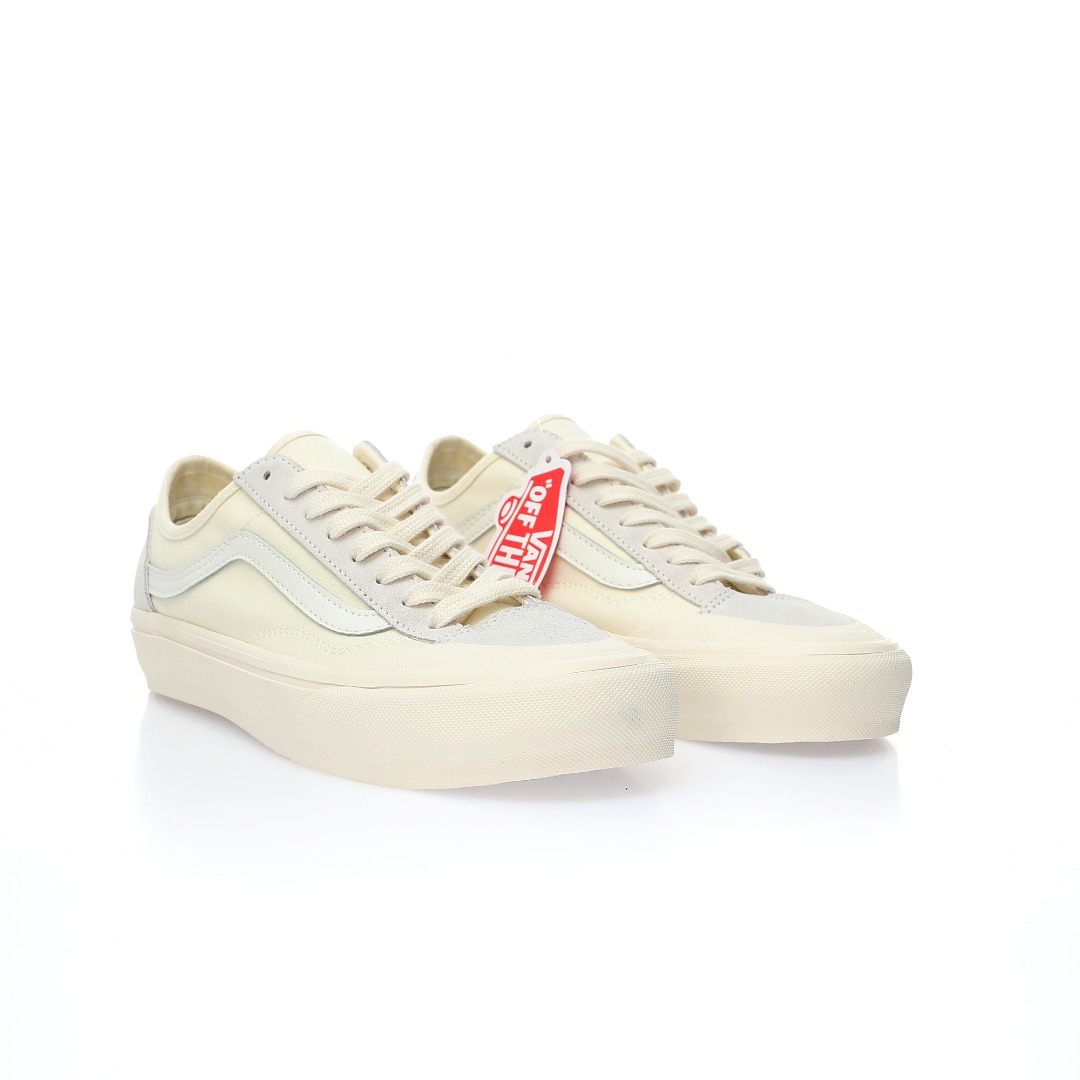 Vans Style 36 Decon SF Mens Womens - Marshmallow/White/Grey VN0A3MVLQC5-1 Shoes