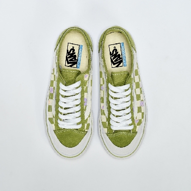 Vans Wallpaper Style 36 Decon SF Checkered Floral Mens Womens - Green/White VN0A5KS9CCF-1 Shoes