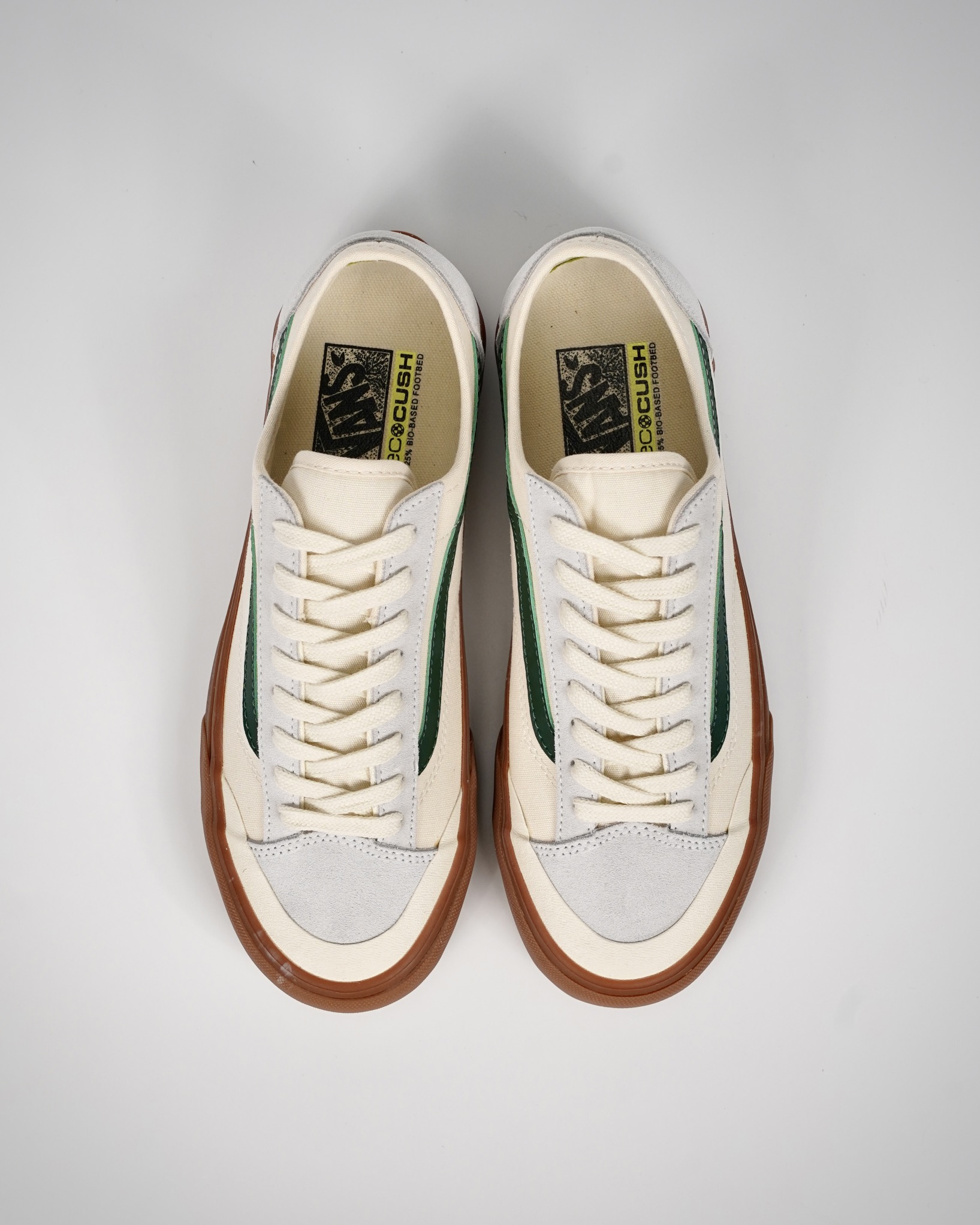 Vans Style 136 Decon VR3 SF Mens Womens - Marshmallow/Green/Gum VN0A4BX9BOM Shoes