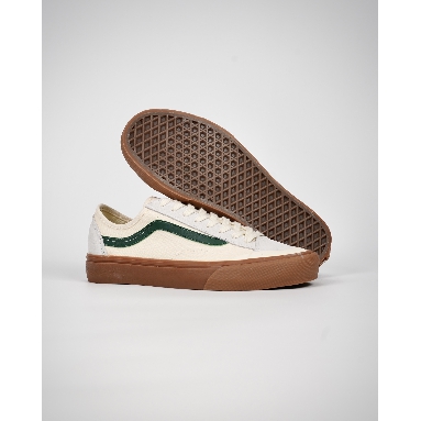 Vans Style 136 Decon VR3 SF Mens Womens - Marshmallow/Green/Gum VN0A4BX9BOM Shoes