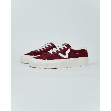 Vans Style 73 DX OG Mens Womens - Burgundy/White VN0A3WLQQA6 Shoes