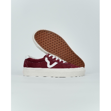 Vans Style 73 DX OG Mens Womens - Burgundy/White VN0A3WLQQA6 Shoes