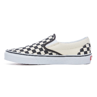 Vans Checkerboard Classic Slip-On Classic Mens Womens - Black and White Checker/White VN000EYEBWW Shoes