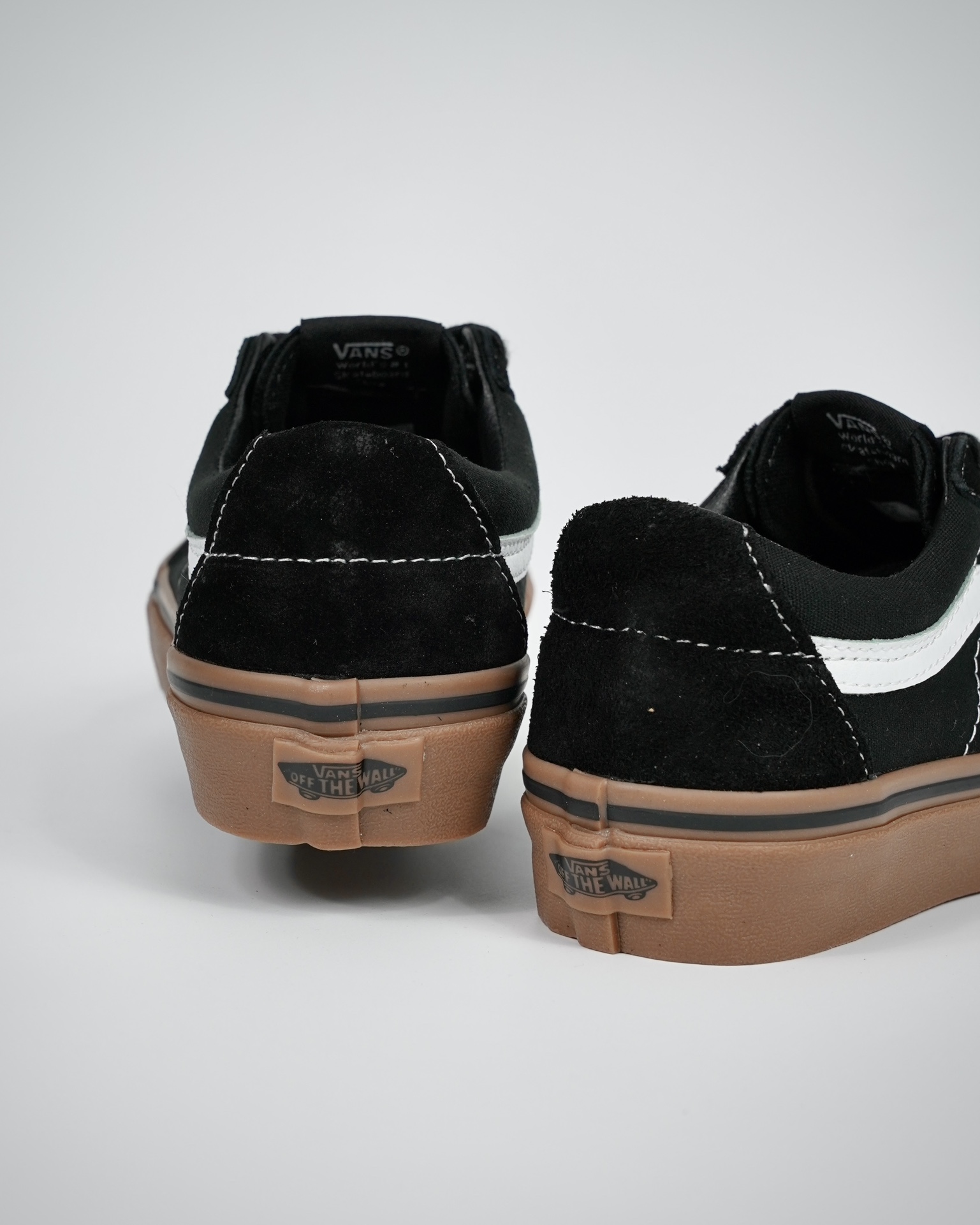 Vans Sk8-Low Mens Womens - Black/White/Gum VN0A4UWI39L-1 Shoes