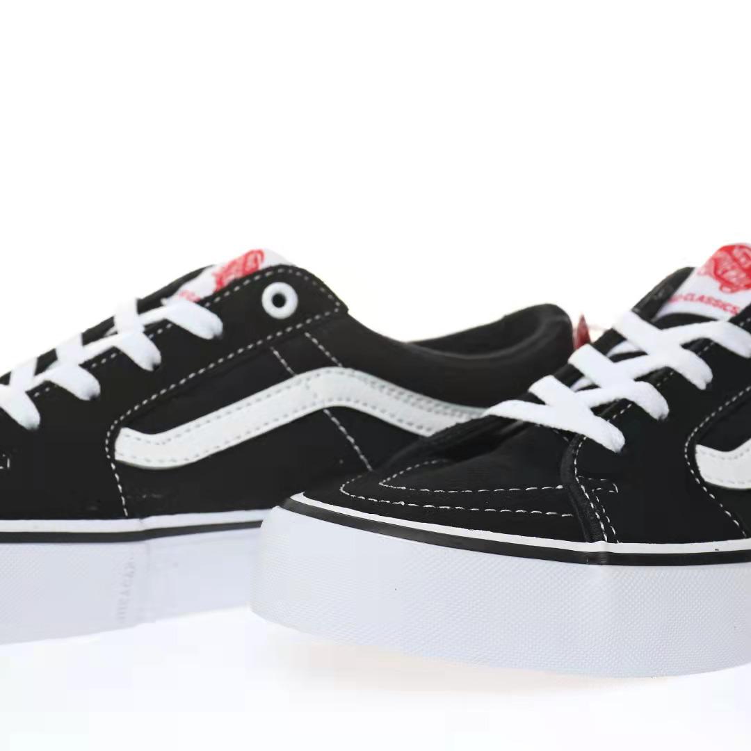 Vans Sk8-Low Pro Mens Womens - Black/White VN0A4U3EY28 Shoes