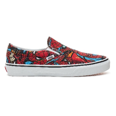 Vans X Marvel Classic Slip-On Classic Mens Womens - (Marvel) Spider-Man/Black VA38F79H7 Shoes