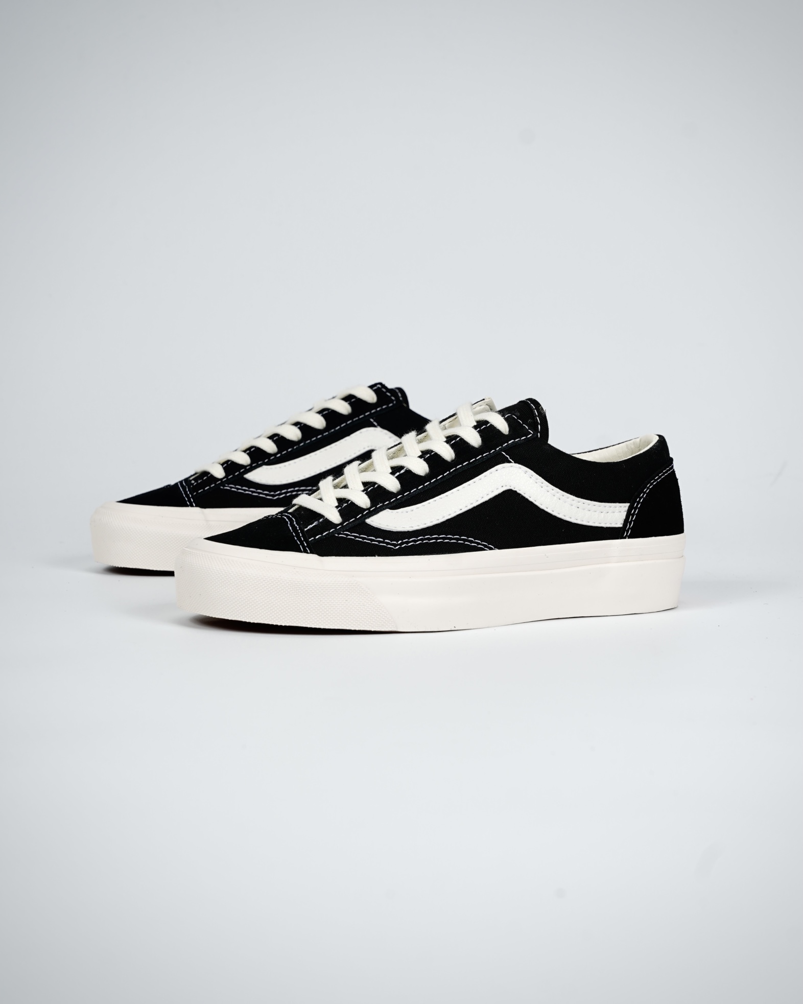 Vans Vault OG Style 36 LX Mens Womens - Black/Marshmallow VN0A4BVEN8K Shoes