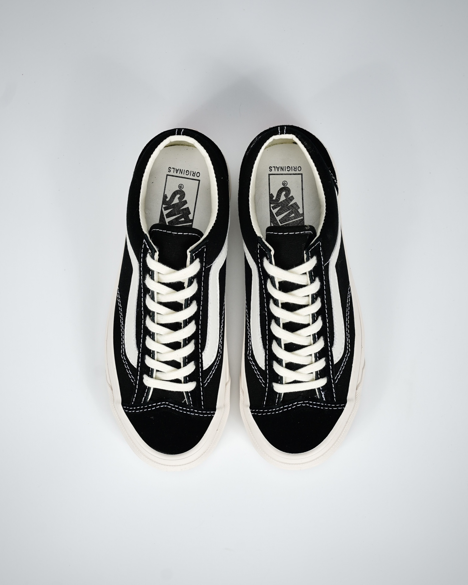 Vans Vault OG Style 36 LX Mens Womens - Black/Marshmallow VN0A4BVEN8K Shoes