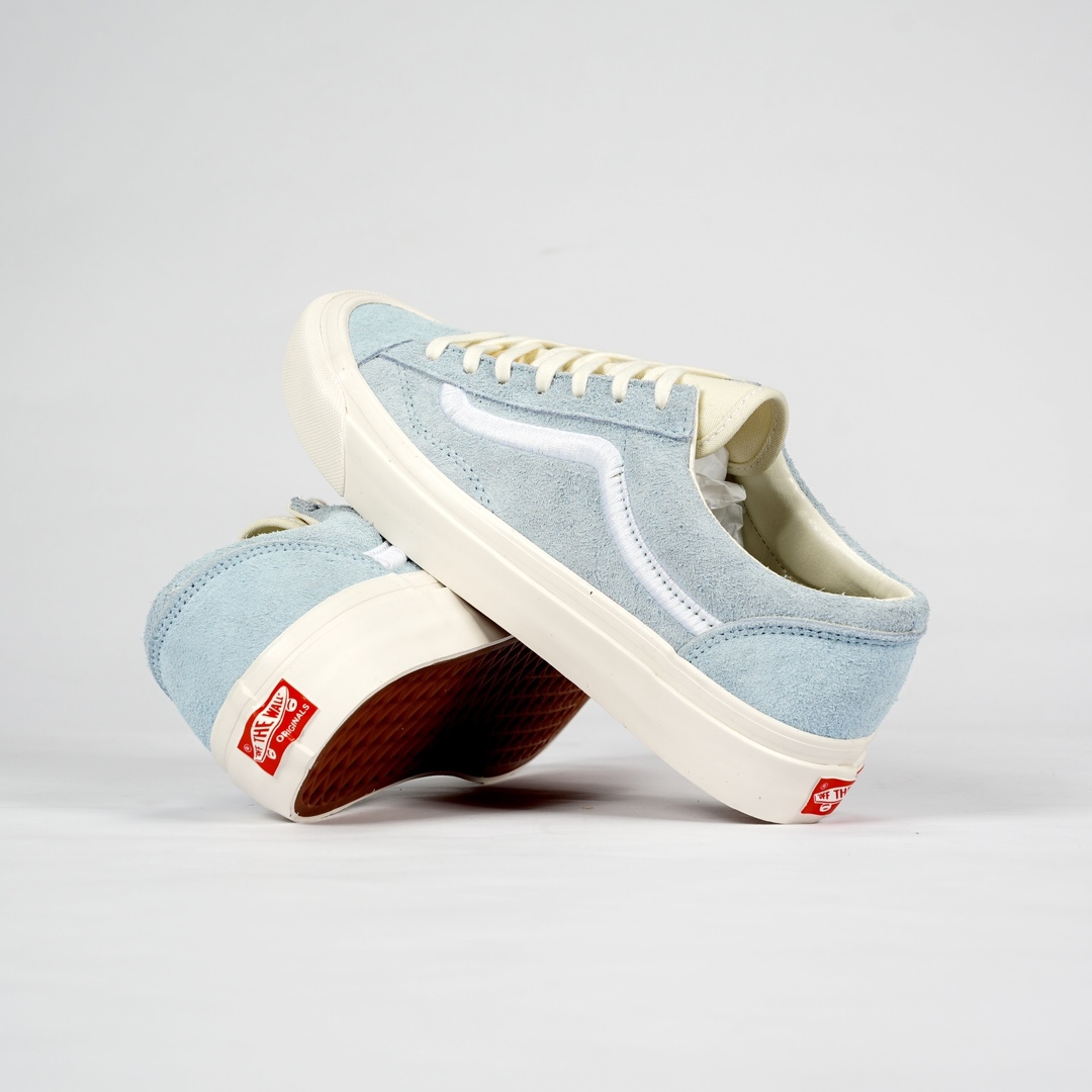 Vans Vault OG Style 36 Lx Suede Mens Womens - Cooperstown/Canal Blue VN0A4BVEH7O Shoes