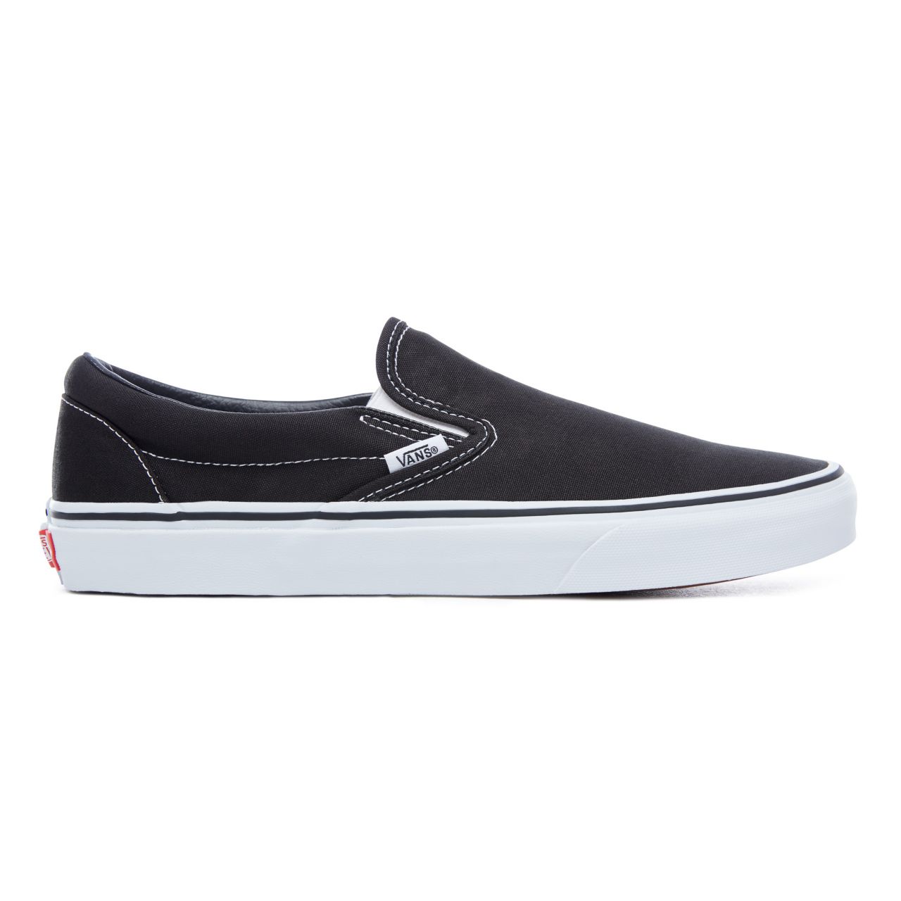 Vans Classic Slip-On Classic Mens Womens - Black VN000EYEBLK Shoes