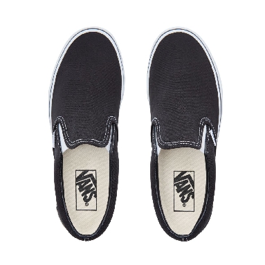 Vans Classic Slip-On Classic Mens Womens - Black VN000EYEBLK Shoes