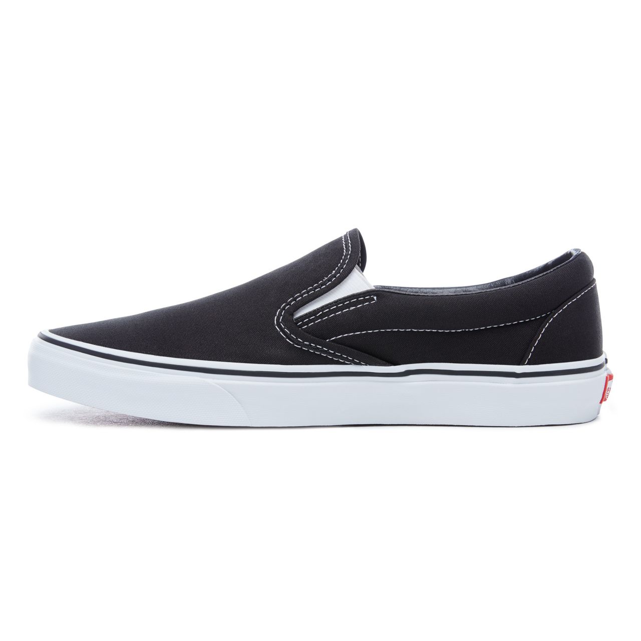 Vans Classic Slip-On Classic Mens Womens - Black VN000EYEBLK Shoes