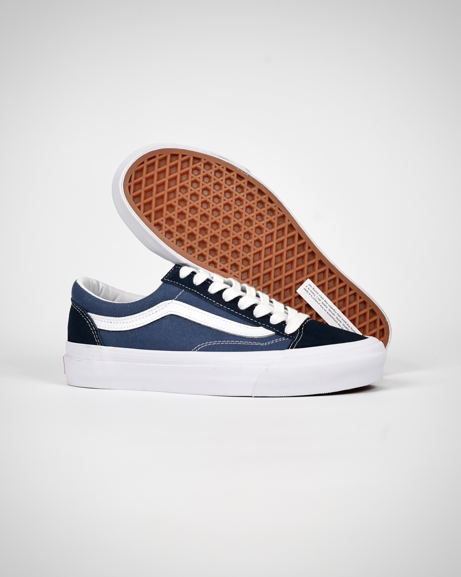 Vans Vault OG Style 36 LX Mens Womens - Navy/Blue/White VN0A4BVEZU3 Shoes