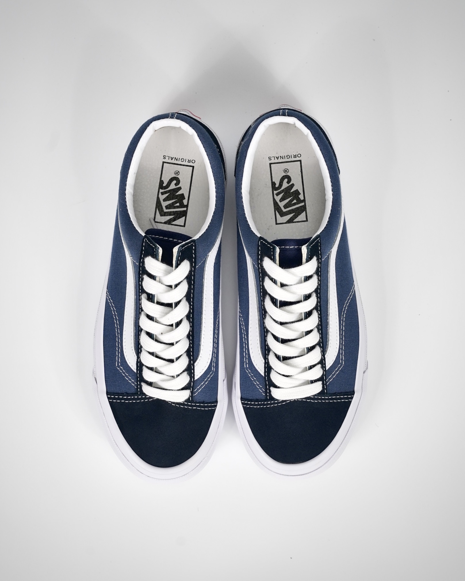 Vans Vault OG Style 36 LX Mens Womens - Navy/Blue/White VN0A4BVEZU3 Shoes