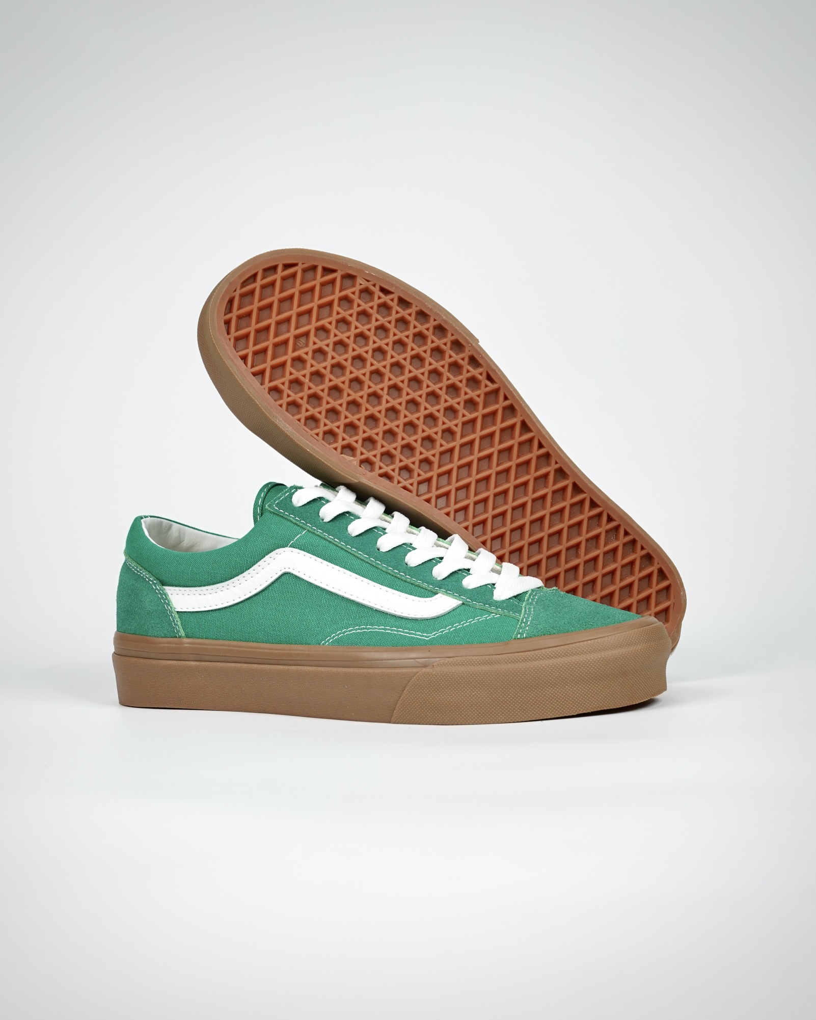 Vans Style 36 Classic Mens Womens - Green/White/Gum VN0A54F6GRN Shoes