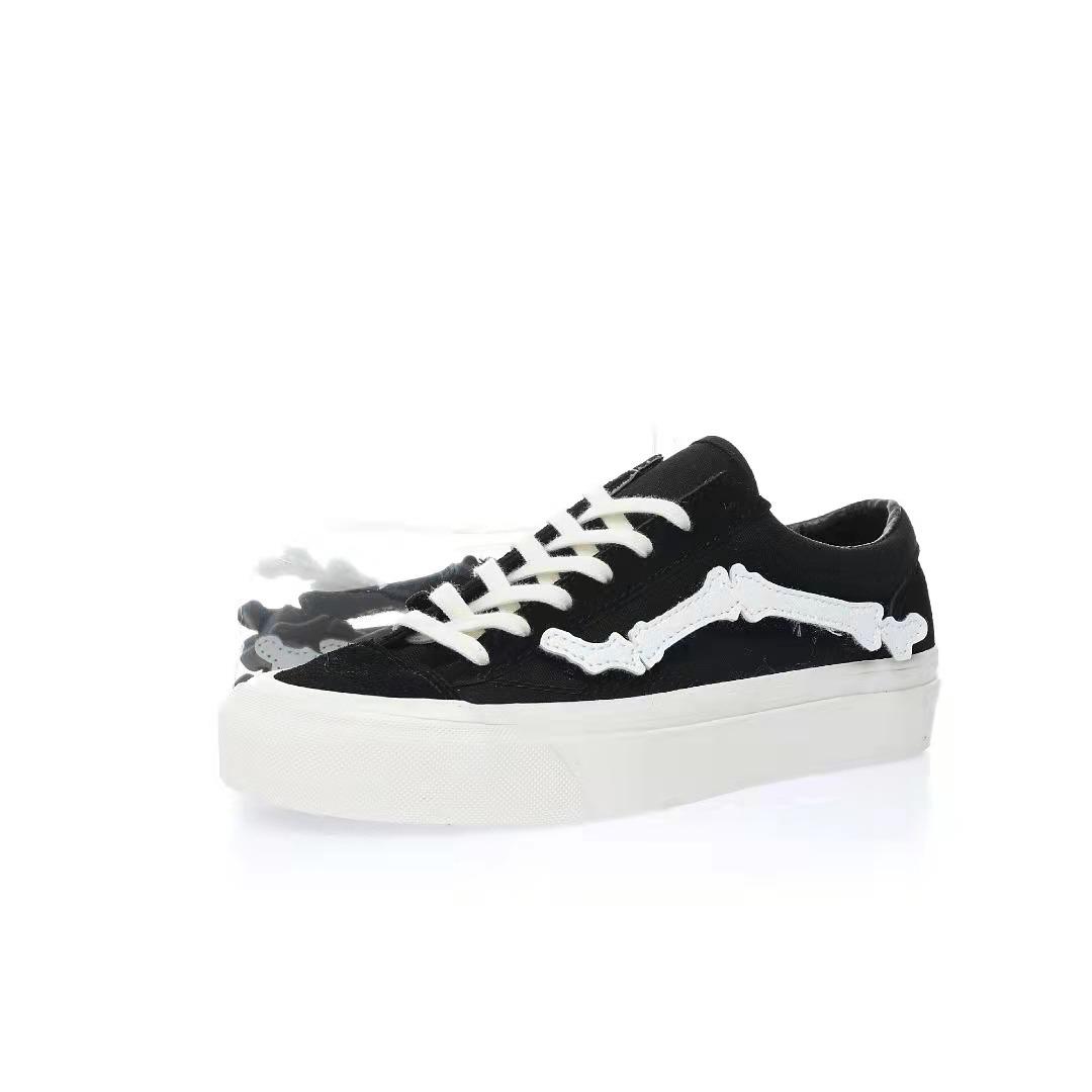 Blends x Vans OG Style 36 LX Magic Tape Pack Mens Womens - Black/Black/White VN0A4BVEBLK Shoes