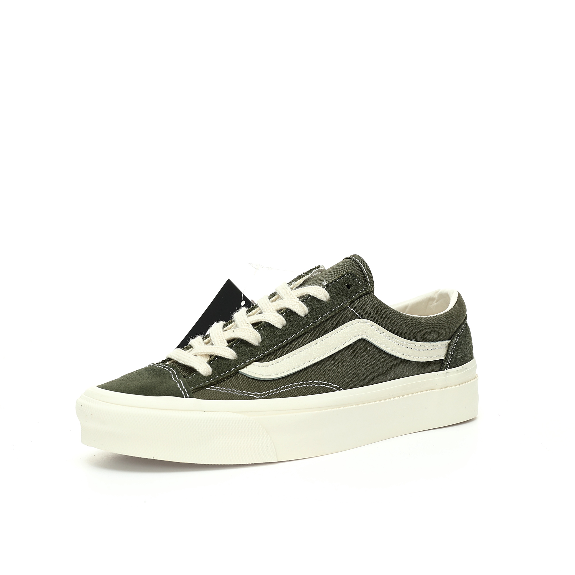 Pilgrim Surf + Supply x Vans Vault OG Style 36 LX Mens Womens - Olive/Green/White VN0A3AUURY6 Shoes