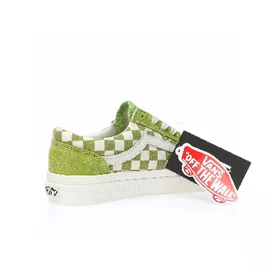 Vans Style 36 Checkerboard Mens Womens - Dark Citron/Green/White VN0A3DZ3986 Shoes