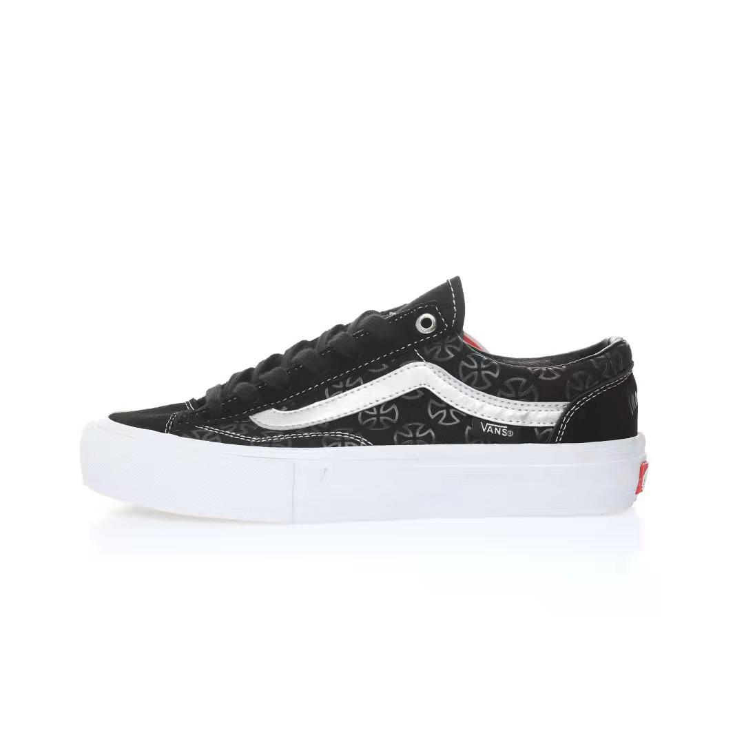 Vans Style 36 Independent 40th Anniversary Mens Womens - Black/Silver VN0A46ZERWV Shoes