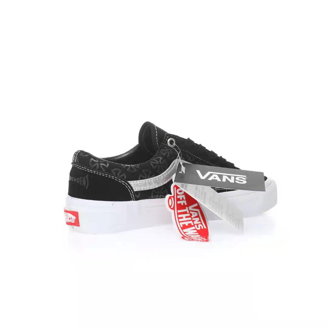 Vans Style 36 Independent 40th Anniversary Mens Womens - Black/Silver VN0A46ZERWV Shoes