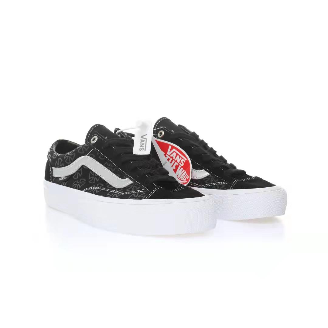 Vans Style 36 Independent 40th Anniversary Mens Womens - Black/Silver VN0A46ZERWV Shoes