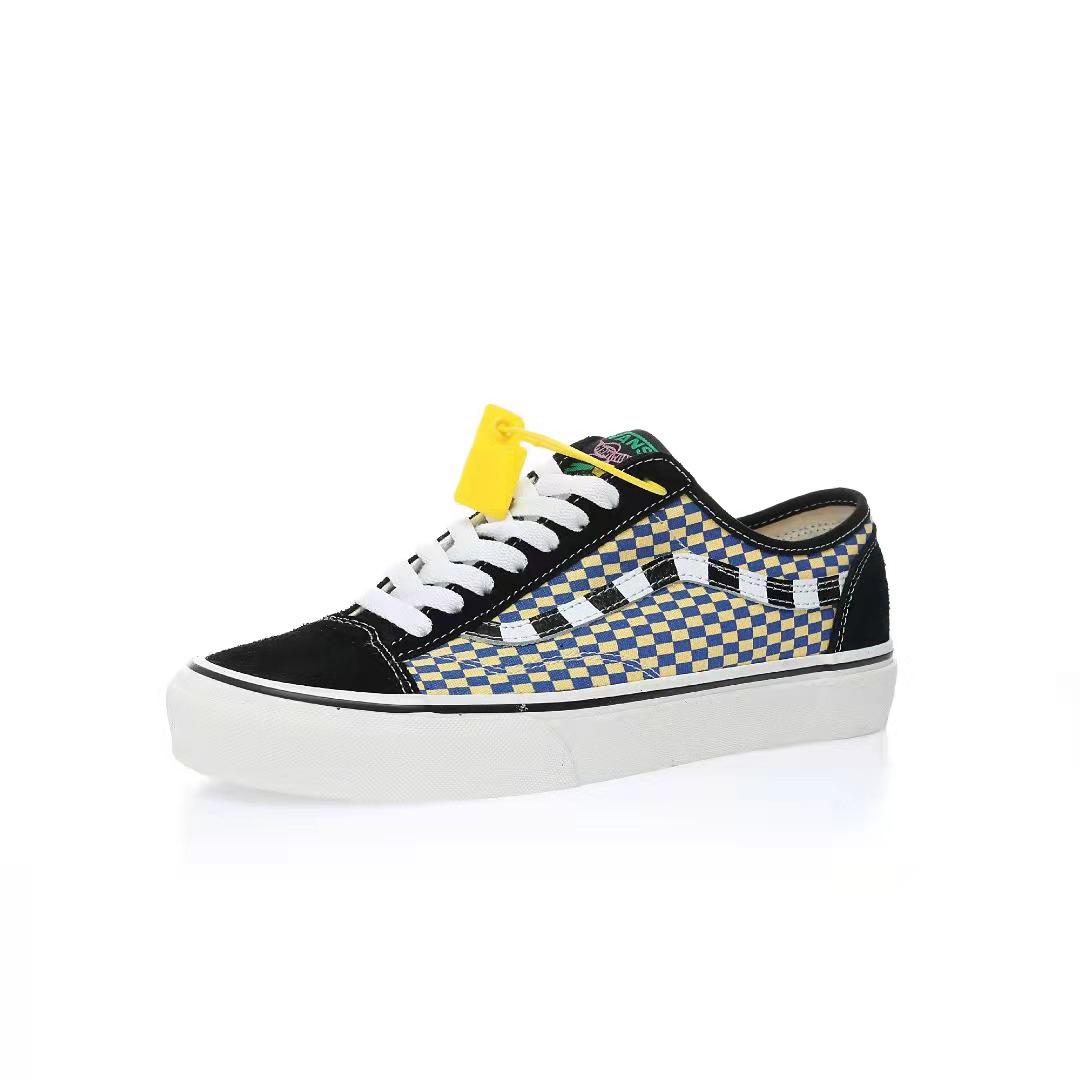 Vans x Mami Wata Style 36 Decon VR3 SF Mens Womens - Black/White/Yellow/Blue/Green VN0007R2CRM Shoes