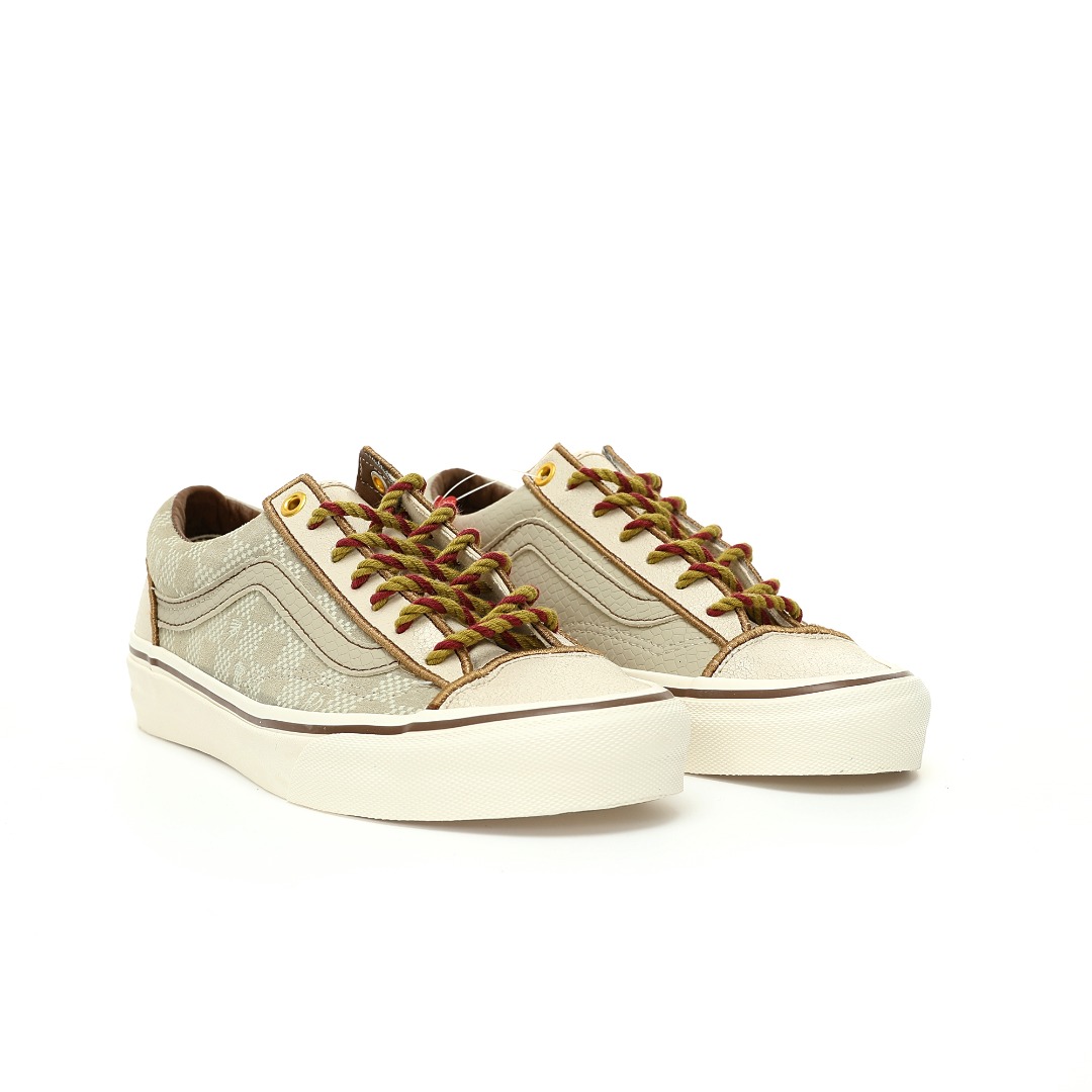 Vans Style 36 Year of the Dragon Mens Womens - Beige/Brown VN0A54F6D3M Shoes