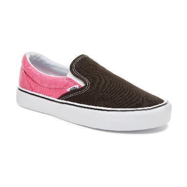 Vans 2-Tone Slip-On Lite Classic Mens Womens - (2Tone) Black/Magenta VA2Z63UB0 Shoes