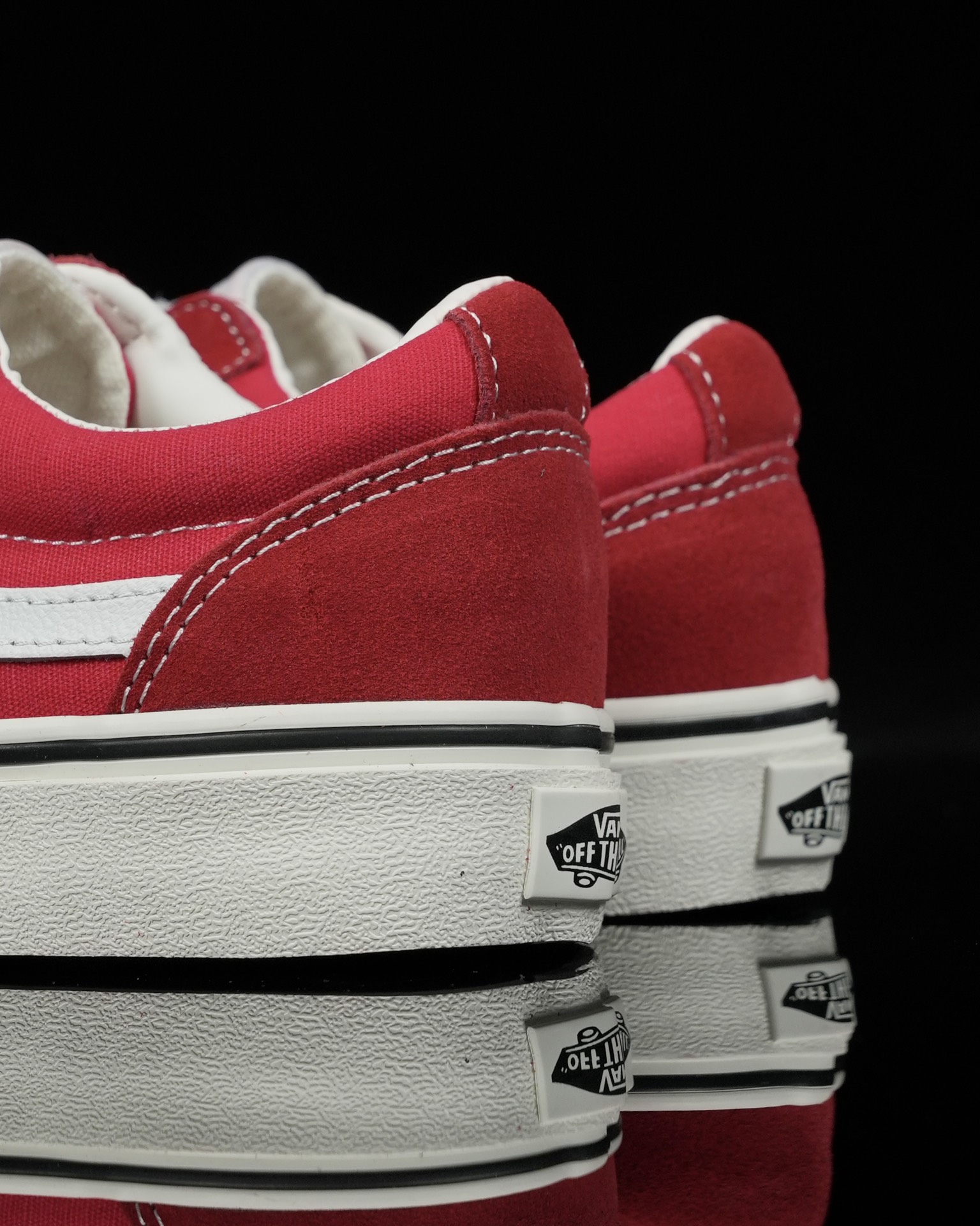 Vans Ward Mens Womens - Red/White VN0A5HTSBOP Shoes