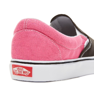 Vans 2-Tone Slip-On Lite Classic Mens Womens - (2Tone) Black/Magenta VA2Z63UB0 Shoes