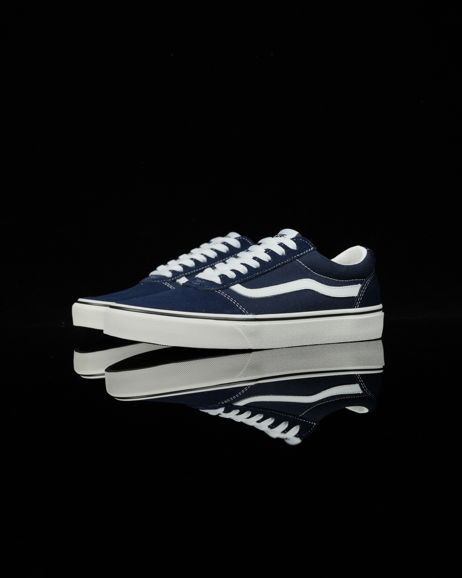 Vans Ward Mens Womens - Blue/White VN0A38J9JY3-1 Shoes