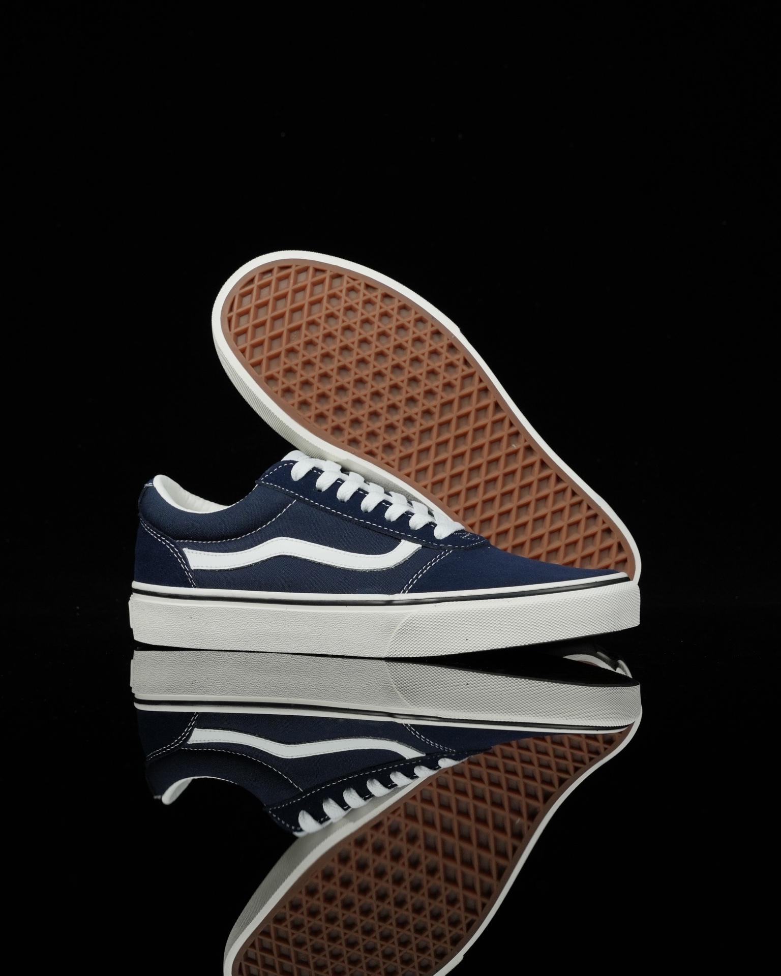 Vans Ward Mens Womens - Blue/White VN0A38J9JY3-1 Shoes