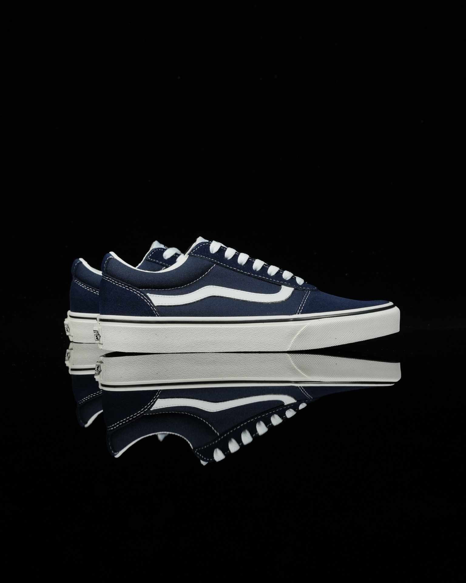 Vans Ward Mens Womens - Blue/White VN0A38J9JY3-1 Shoes