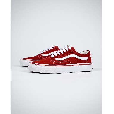 Vans Old Skool Mens Womens - Brick Red/True White VN000VOKDIC Shoes