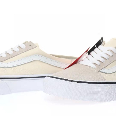 Vans Old Skool Mule Mens Womens - Classic White/True White VN0A3MUSFRL Shoes