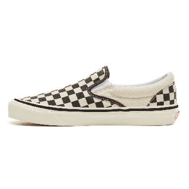 Vans Anaheim Factory Classic Slip-On 98 Classic Mens Womens - Checkerboard-Black-White VA3JEXPU1 Shoes