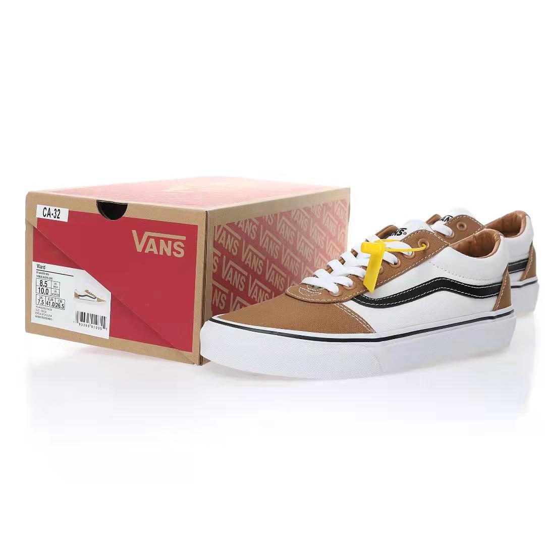 Vans Ward Mens Womens - White/Brown/Black VN0A36EMLBR Shoes