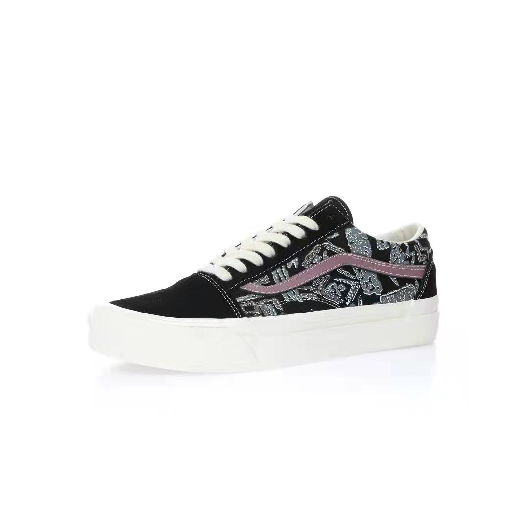 Vans Vault OG Old Skool LX Mens Womens - Aztec/Black/Purple VN0A4P3X92M Shoes