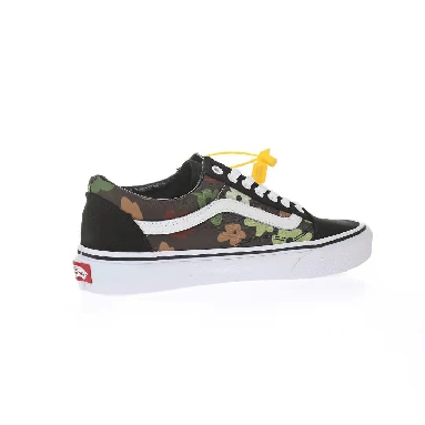 Vans Old Skool Woodland Camo Flower Mens Womens - Black/Green VN0A38G1NRA-1 Shoes