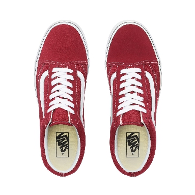 Vans Old Skool Classic Mens Womens - Rumba Red/True White VN0A38G1VG4 Shoes