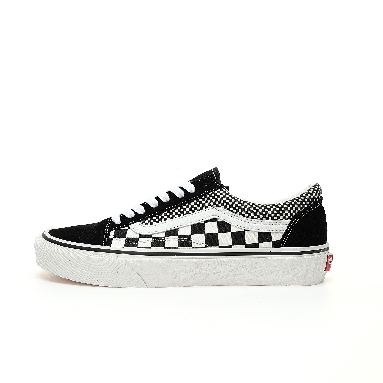 Vans Old Skool Mix Checker Mens Womens - Black/True White VN0A38G1Q9B Shoes