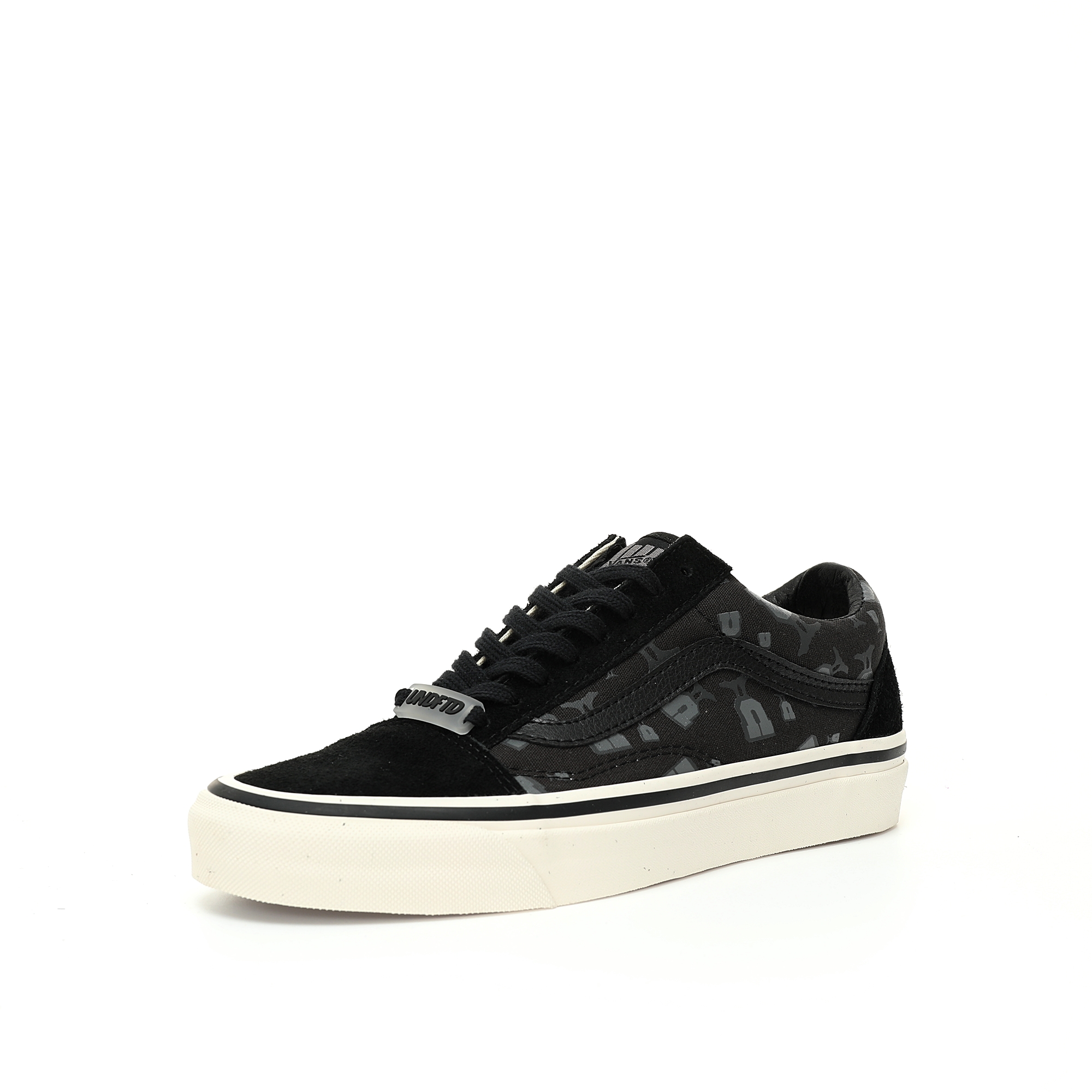 Undefeated x Vault by Vans Og Old Skool Lx Mens Womens - U-Man - Dark Shadow/Black VN0A4P3XBMA Shoes