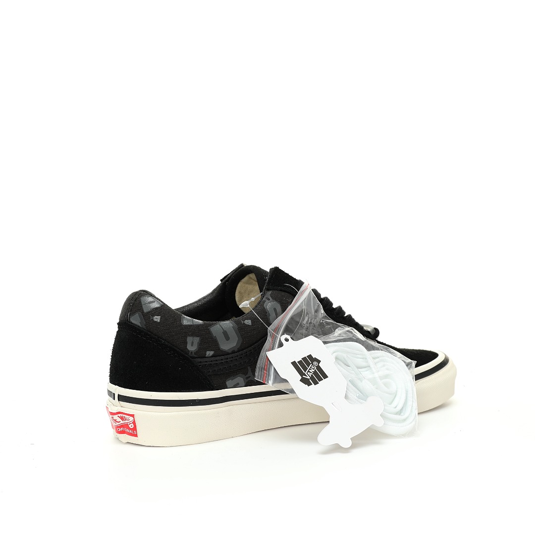 Undefeated x Vault by Vans Og Old Skool Lx Mens Womens - U-Man - Dark Shadow/Black VN0A4P3XBMA Shoes