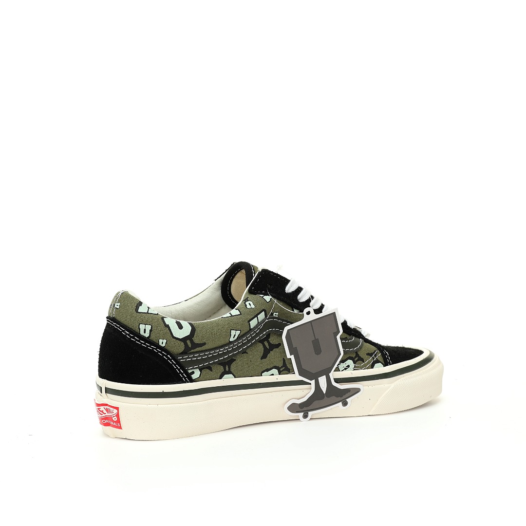 Undefeated x Vault by Vans Og Old Skool Lx Mens Womens - U-Man - Grasshopper/Green VN0A4P3XGRN Shoes