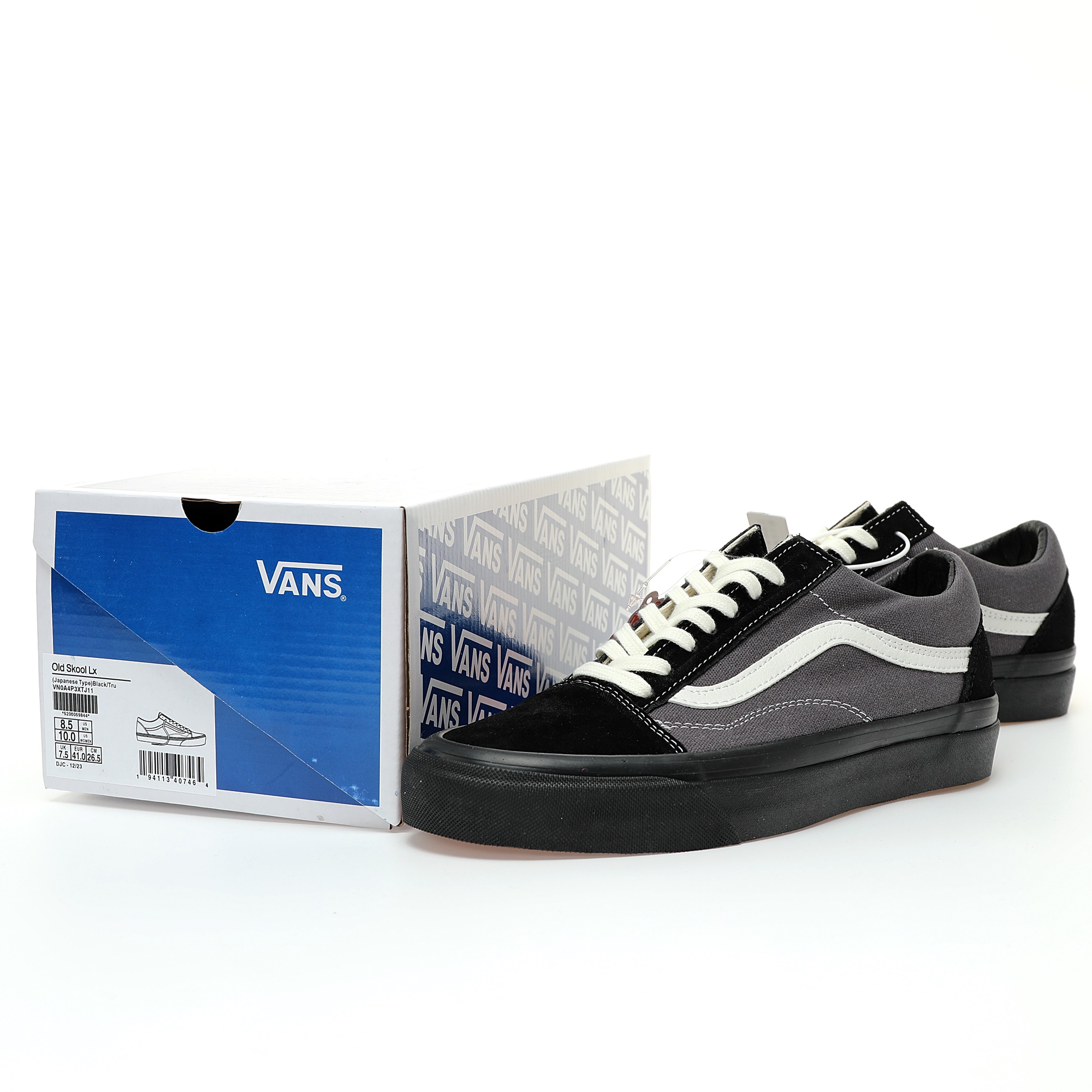 Vans OG Old Skool LX Mens Womens - Black/Forged Iron VN0A4P3XTJ1 Shoes